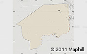 Shaded Relief Map of Nasir, lighten, semi-desaturated