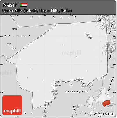 Silver Style Map of Nasir