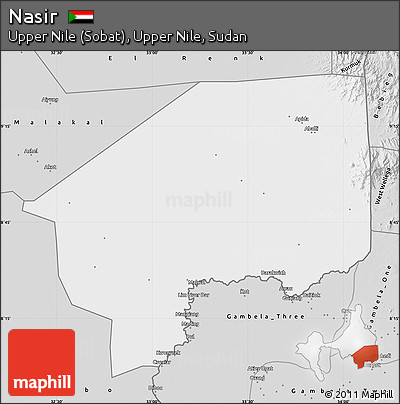 Silver Style Map of Nasir