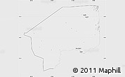 Silver Style Map of Nasir, single color outside