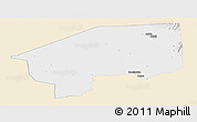 Classic Style Panoramic Map of Nasir, single color outside