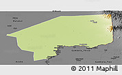 Physical Panoramic Map of Nasir, darken, desaturated