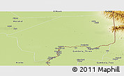 Physical Panoramic Map of Nasir
