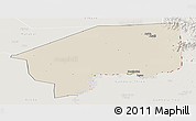 Shaded Relief Panoramic Map of Nasir, lighten