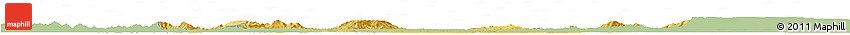Savanna Style Horizon Map of Brokopondo, single color outside