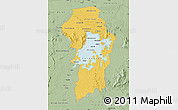 Savanna Style Map of Brokopondo