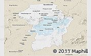 Classic Style Panoramic Map of Brokopondo