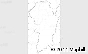 Blank Simple Map of Brokopondo, no labels