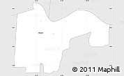 Silver Style Simple Map of Alkmaar