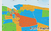 Political Map of Commewijne