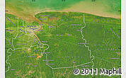 Satellite Map of Commewijne