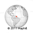 Outline Map of Tamanredjo