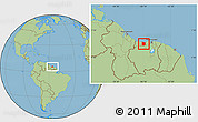 Savanna Style Location Map of Welgelegen