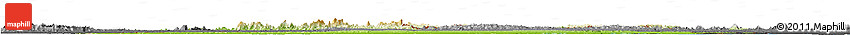 Physical Horizon Map of Suriname, darken, desaturated, land only