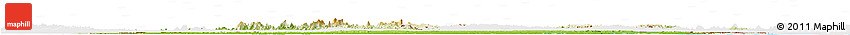 Physical Horizon Map of Suriname, single color outside, bathymetry sea