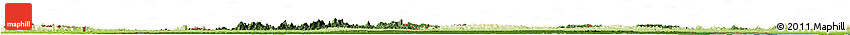 Satellite Horizon Map of Suriname, physical outside, satellite sea