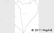 Blank Simple Map of Albina, no labels