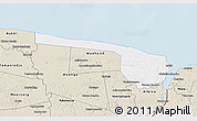 Classic Style 3D Map of Galibi