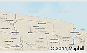 Shaded Relief 3D Map of Galibi