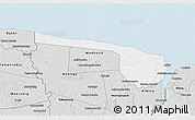 Silver Style 3D Map of Galibi