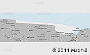Gray Panoramic Map of Galibi