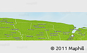 Physical Panoramic Map of Galibi