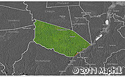 Satellite 3D Map of Patamacca, desaturated