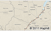 Shaded Relief 3D Map of Patamacca