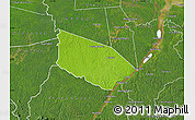 Physical Map of Patamacca, satellite outside
