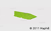 Physical Panoramic Map of Patamacca, cropped outside