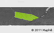 Physical Panoramic Map of Patamacca, darken, desaturated