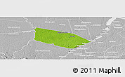 Physical Panoramic Map of Patamacca, lighten, desaturated