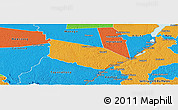 Political Panoramic Map of Patamacca