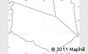 Blank Simple Map of Patamacca, no labels