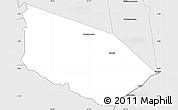 Silver Style Simple Map of Patamacca