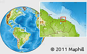 Physical Location Map of Wanhatti