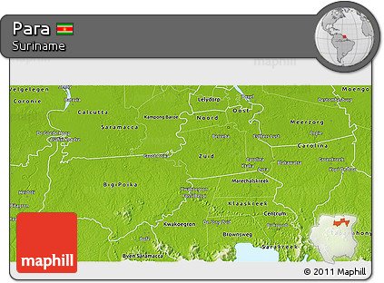 Physical 3D Map of Para
