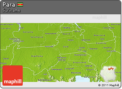 Physical 3D Map of Para