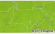 Physical 3D Map of Bigi Poika