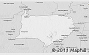 Silver Style 3D Map of Bigi Poika