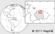 Blank Location Map of Bigi Poika, highlighted country