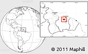 Blank Location Map of Bigi Poika