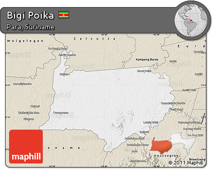 Classic Style Map of Bigi Poika