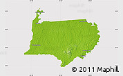 Physical Map of Bigi Poika, cropped outside