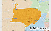 Political Map of Bigi Poika, lighten