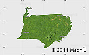 Satellite Map of Bigi Poika, single color outside