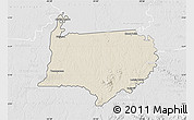 Shaded Relief Map of Bigi Poika, lighten, desaturated