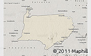 Shaded Relief Map of Bigi Poika, semi-desaturated