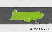 Physical Panoramic Map of Bigi Poika, darken, desaturated