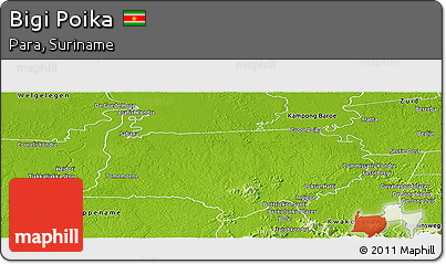 Physical Panoramic Map of Bigi Poika